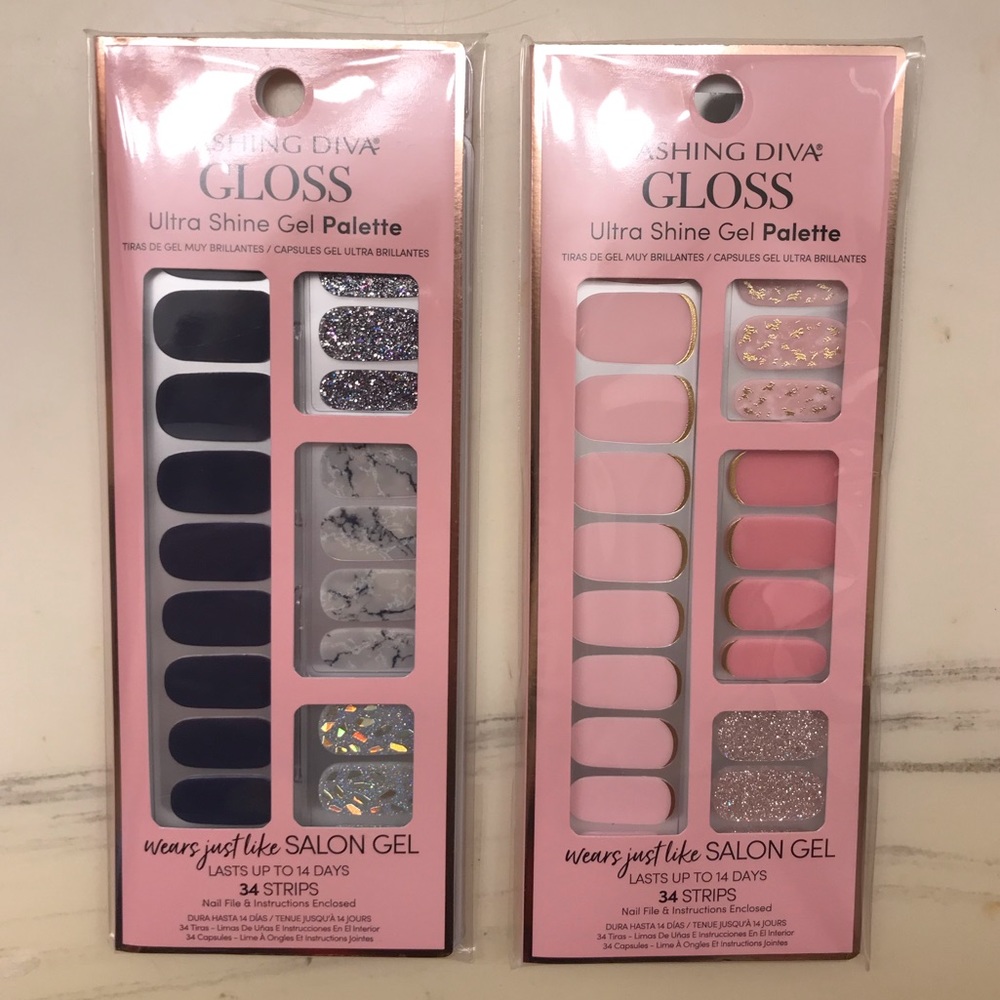 Dashing Diva nail strips. 2 packages.